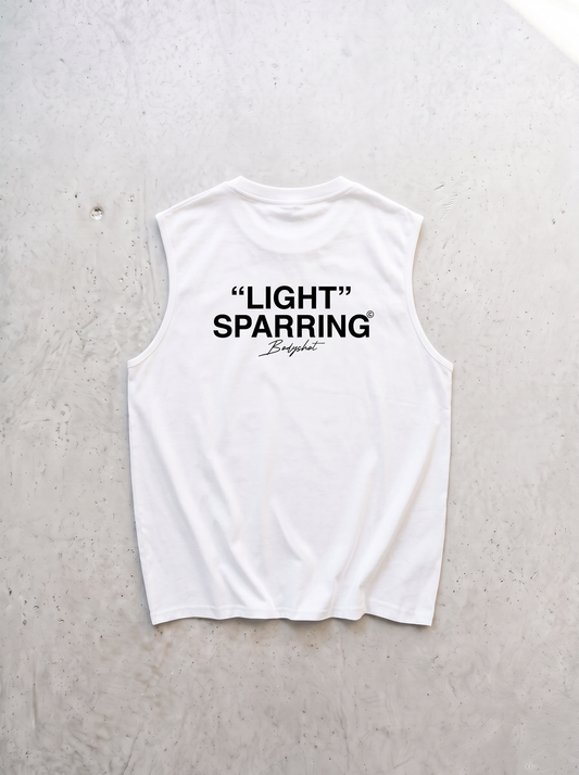 Light Sparring TankTop White/Black