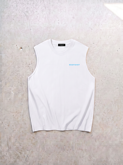 Light Sparring TankTop White/Blue