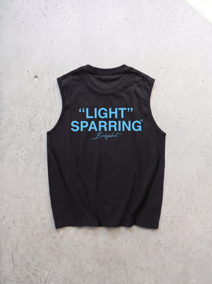 Light Sparring TankTop Black/Blue