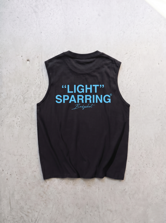 Light Sparring TankTop Black/Blue