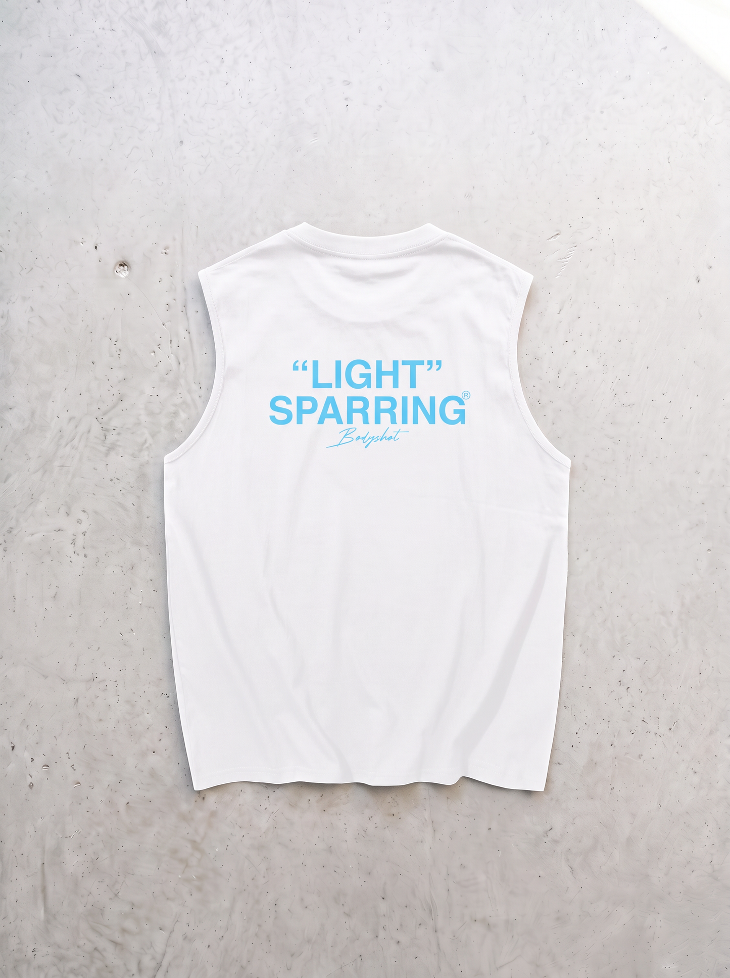 Light Sparring TankTop White/Blue