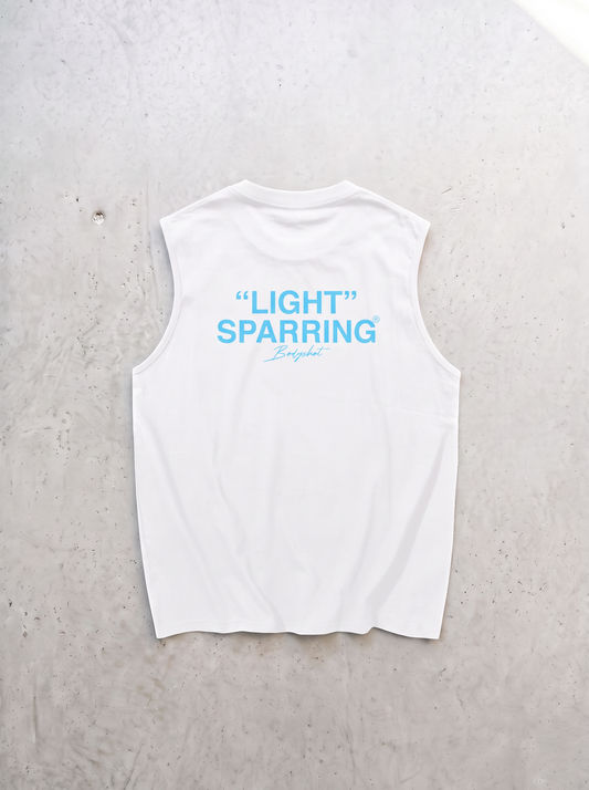 Light Sparring TankTop White/Blue