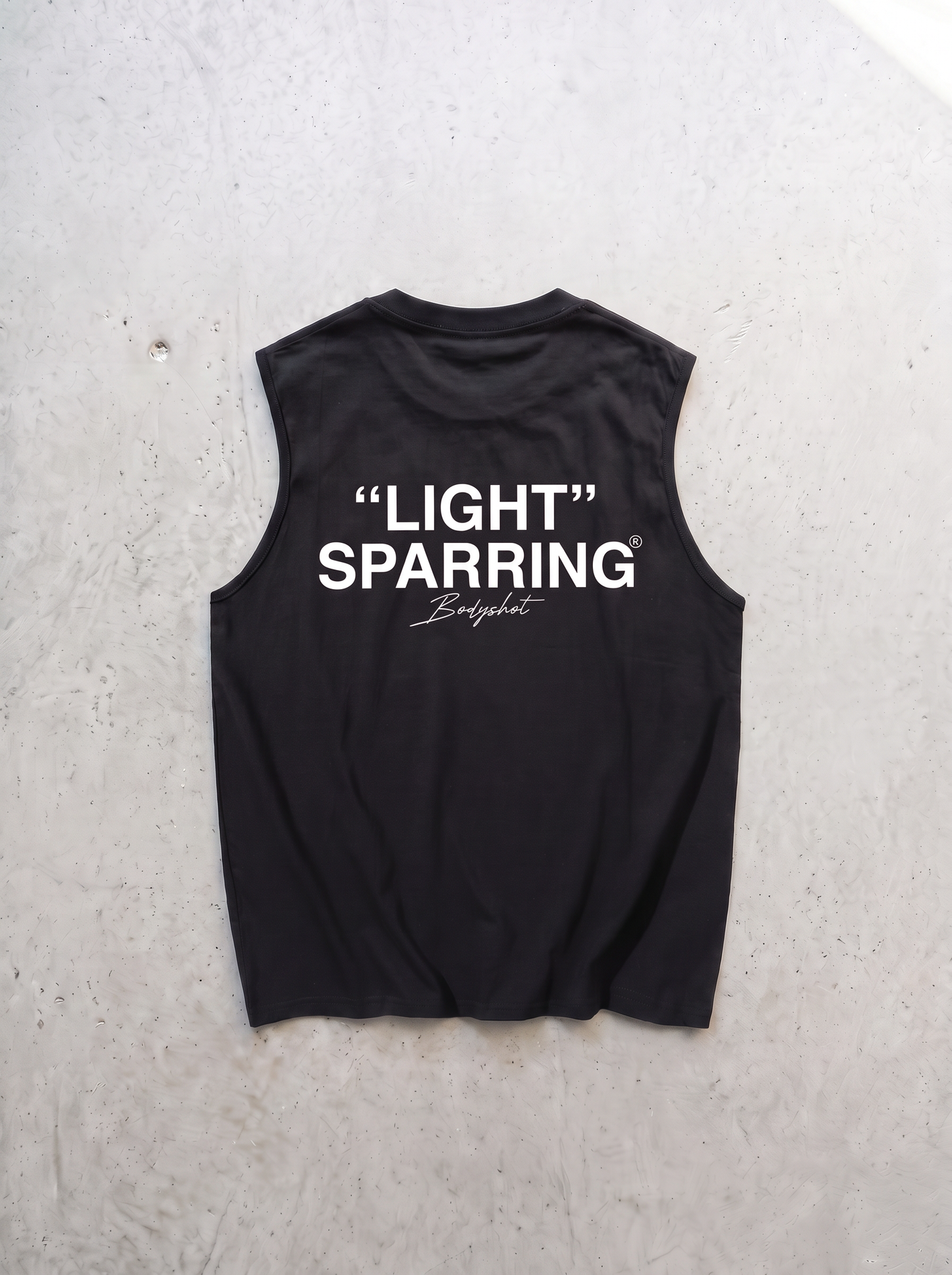 Light Sparring TankTop Black/White