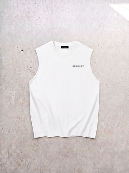Light Sparring TankTop White/Black