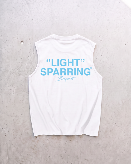 Light Sparring TankTop White/Blue