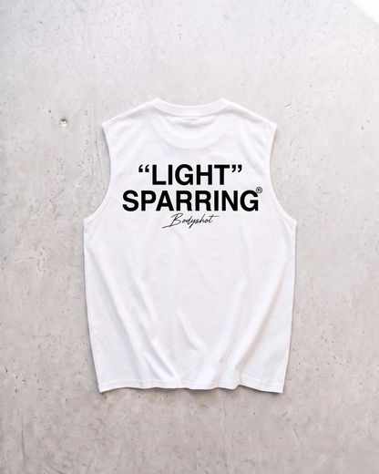 Light Sparring TankTop White/Black